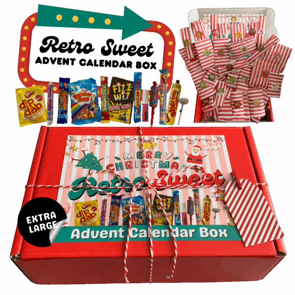 Retro Sweet Advent Calendar -Pre-Order